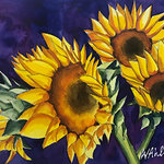 Stephanie West - How To Paint Sunflowers in Watercolor