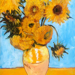 Wendy Ahlm - Van Gogh's Sunflowers