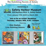 Betsy Ore Glass - TESA Exhibiting at Safety Harbor Museum