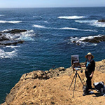 Monterey Bay Plein Air Painters Association - Painting the Beauty of Mendocino County - MBPAPA's Ellen Howard