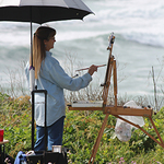 Monterey Bay Plein Air Painters Association - Sig. Member Workshop - Maggie Renner Hellmann - Santa Cruz/Dav.