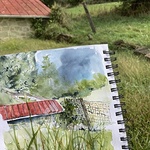 Bruce Poulterer - Plein Air Painting at the Kuerner Farm