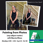 Marcia Klioze - Painting from Photographs at The Arts of Great Falls