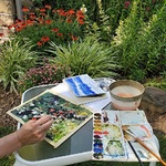 Katharine Krieg - Sketching from Nature in Watercolor