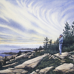 Erica Qualey - Painting Acadia with Watercolor