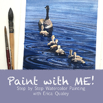 Erica Qualey - Paint with Me: Step by Step Watercolor Painting