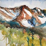 Sarah B Hansen - Landscapes Deconstructed (Watercolor)