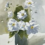 Jacqueline Pidgeon - Painting Watercolor Flowers From Life, May 18 10am-1pm