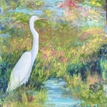 georgia coastal artists - My Backyard , A exhibition by Ella Cart