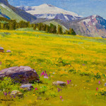 Ned Mueller - Plein Air Painting in the Beartooth Range-Montana