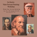 Ned Mueller - Value Portrait Painting Workshop