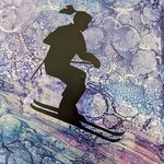 Kay Anderson - Alcohol Ink Sports Star Silhouette