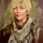 Deirdre Shibano - PASTEL PORTRAIT Painting 6 Session