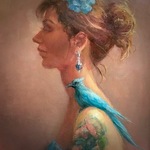 Deirdre Shibano - Portrait Painting through Arts Benicia