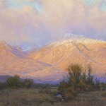 Joseph Mancuso - "Mountains Majesty" Painting mountains with pastels
