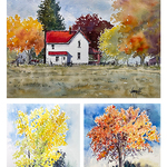 Judy Mudd - NEW! Beginners Trees in Fall Colors-Watercolor-Wednesday 12/07/22