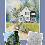 Judy Mudd - Garden Show-Watercolor-Thursday-08/31/2023