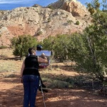 Natasha Isenhour - Plein Air Painting with Natasha Isenhour:Ghost Ranch, Abiquiu, NM