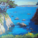 Laurie Hendricks - Plein Air Painting in Cambria, CA