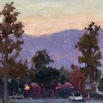 Laurie Hendricks - Plein Air Painting in the Pasadena Arroyo