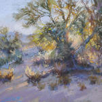 Christine Debrosky - Pastel Landscape, Fresh and Bright