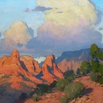 Bill Cramer - Painting Sedona