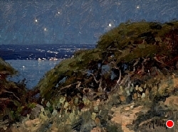 Catalina Nocturne  (SOLD) by Matt Smith Oil ~ 9 x 12