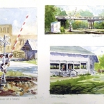 Tina Bohlman - WATERCOLOR - PLEIN AIR TO STUDIO