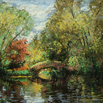 Alan Flattmann - ABBEY ART WORKS, PAINTING IMPRESSIONISTIC LANDSCAPES