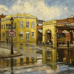 Alan Flattmann - PAINTING CITYSCAPES, ABBEY ART WORKS