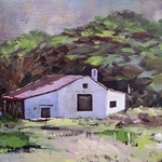 Bobbie Belvel - �Upon Which We Build,� juried exhibit of Signature members of the Monterey Bay Plein Air Painters