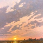 Sara Linda Poly - Painting Dramatic Light and Skies- Easton, Md 2022