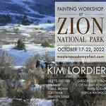 Kim Lordier - Painting workshop at Zion