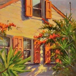 Kathleen Denis - PAINTING A SUNLIT COTTAGE�FROM PLEIN AIR TO STUDIO