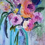 Margaret Blanchfield - February Beginning Watercolor Zoom Class, Wednesdays, 530-7pm