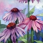 Margaret Blanchfield - July Beginning Watercolor Class Zoom, Wednesdays, 530-7pmom