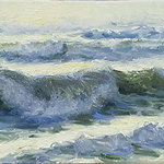 Robert Simone - Painting The Satly Shoreline