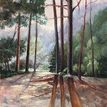 Harry Neely - Landscape painting with Harry Neely