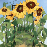 Joan McLoughlin - A Gallery of Sunflowers