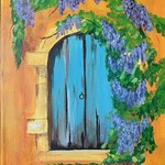 Sarah Bernhardt - Blue Door Paint Party