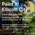 Bruno Baran - Paint-out in Historic Ellicott City