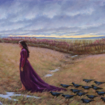 Nancy Lane - 12 paintings from "A Warbler's Journey" picturebook on view during October