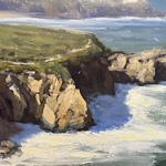 Scott Hamill - Painting the Sea on Location