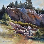 Michael Holter AWS NWS - WATERCOLOR IMPRESSIONS;  Landscapes