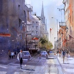 Michael Holter NWS - Watercolor Impressionism: Landscape/Cityscape