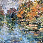 Cynthia Rosen - The Splendor of Color, a palette knife painting workshop