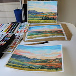 Mountain Sage Gallery - Montana Landscapes & Landmarks Watercolor class