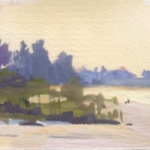 Manon Sander - "Paint the landscape en plein air in gouache",  FL