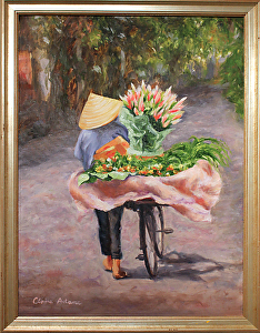 Hanoi Flower Lady, Claire Adams