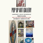 Lisa Boemer - LEB ARTIST - POP UP ART Group Gallery Show in Old Town Marblehead